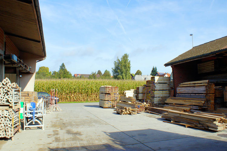 Das Baugeschäft der Häni Bau AG in Dettighofen, Thurgau<br>