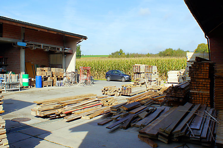 Das Baugeschäft der Häni Bau AG in Dettighofen, Thurgau