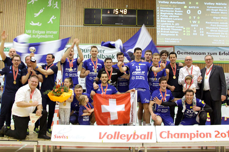 Die STUTZ AG ist langjähriger Co-Sponsor von Volley Amriswil<br>