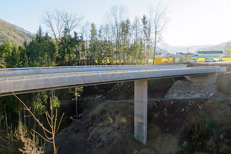 Brücke Dorfbach, Unterdorfstrasse, Bütschwil