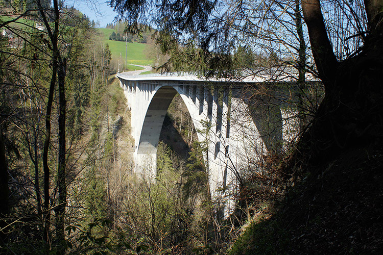 Instandsetzung Gmündertobelbrücke Stein – Teufen