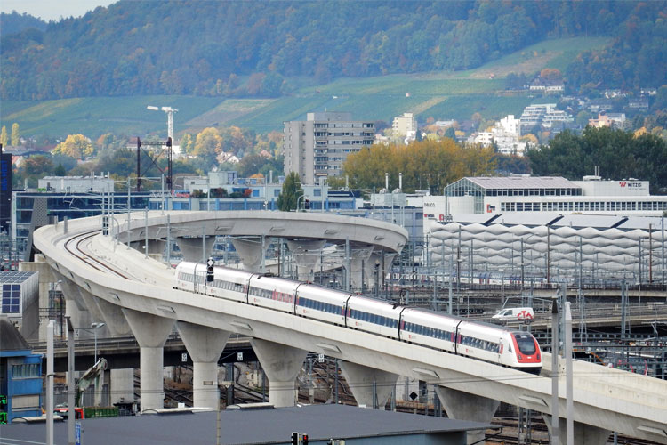 SBB Durchmesserlinie Zürich, Letzigrabenbrücke