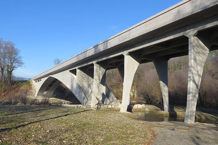 Thurbrücke Felsegg, Kantonsstrasse Zuzwil – Uzwil