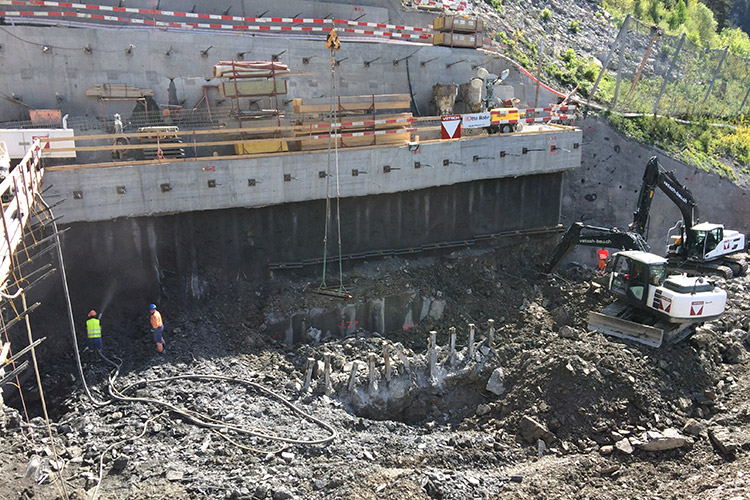 Lüener Rüfe Tunnel, Chur – Arosa