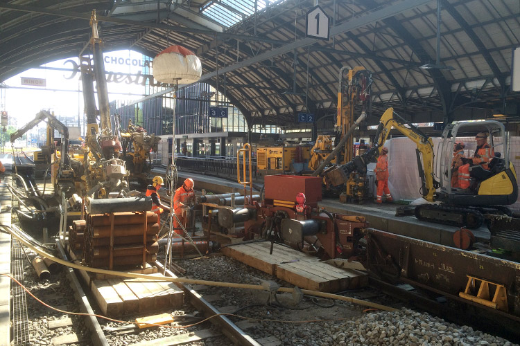 Personenunterführung Ost-Bahnhof St. Gallen