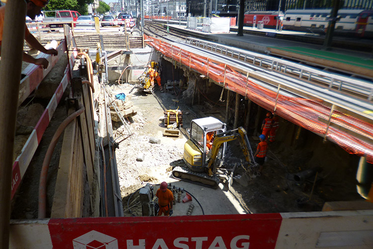 Personenunterführung Ost-Bahnhof St. Gallen