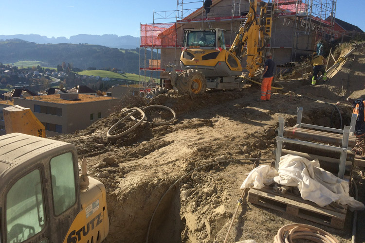 Terrassenhäuser Fadenrain Teufen